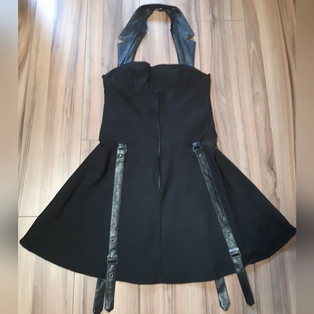 Psy-Ops Halter Dress - Picture 4 of 5